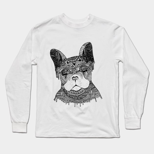 Dog Long Sleeve T-Shirt by Gudaiurii